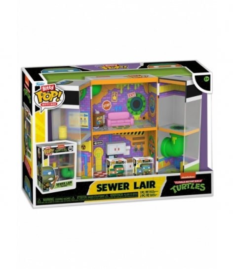 Funko Bitty Boxes Sewer Lair - Tortugas Ninja Funko Bitty Boxes Sewer Lair - Tortugas Ninja - Zascalo.com