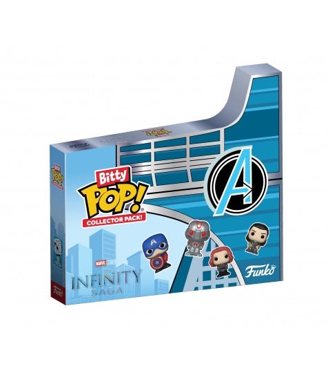 Funko Bitty POP! 12 - Pack Marvel 1 (12 unidades) - Marvel Funko Bitty POP! 12 - Pack Marvel 1 (12 unidades) - Marvel - Zascalo.com
