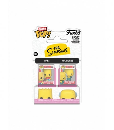 Funko Bitty POP! 2-Pack Bart Simpson & Mr. Burns - The Simpsons Funko Bitty POP! 2-Pack Bart Simpson & Mr. Burns - The Simpsons - Zascalo.com