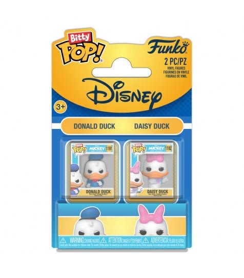 Funko Bitty POP! 2 - Pack Donald and Daisy Duck - Disney Funko Bitty POP! 2 - Pack Donald and Daisy Duck - Disney - Zascalo.com