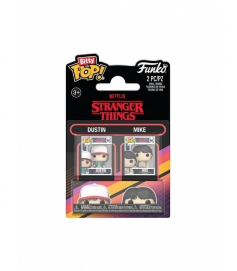 Funko Bitty POP! 2 - Pack Dustin and Mike - Stranger Things Funko Bitty POP! 2 - Pack Dustin and Mike - Stranger Things - Zascalo.com