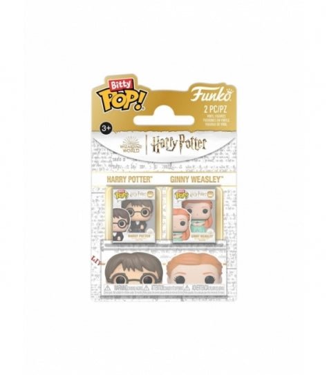 Funko Bitty POP! 2 - Pack Harry Potter and Ginny Weasley Funko Bitty POP! 2 - Pack Harry Potter and Ginny Weasley - Zascalo.com