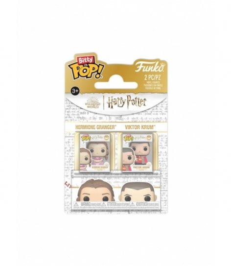 Funko Bitty POP! 2 - Pack Hermione Granger and Viktor Krum - Harry Potter Funko Bitty POP! 2 - Pack Hermione Granger and Viktor Krum - Harry Potter - Zascalo.com