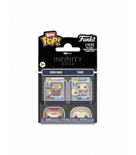 Funko Bitty POP! 2-Pack Iron Man & Thor - Marvel Funko Bitty POP! 2-Pack Iron Man & Thor - Marvel - Zascalo.com