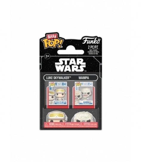 Funko Bitty POP! 2 - Pack Luke Skywalker and Wampa - Star Wars Funko Bitty POP! 2 - Pack Luke Skywalker and Wampa - Star Wars - Zascalo.com