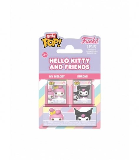 Funko Bitty POP! 2 - Pack My Melody and Kuromi - Sanrio Funko Bitty POP! 2 - Pack My Melody and Kuromi - Sanrio - Zascalo.com