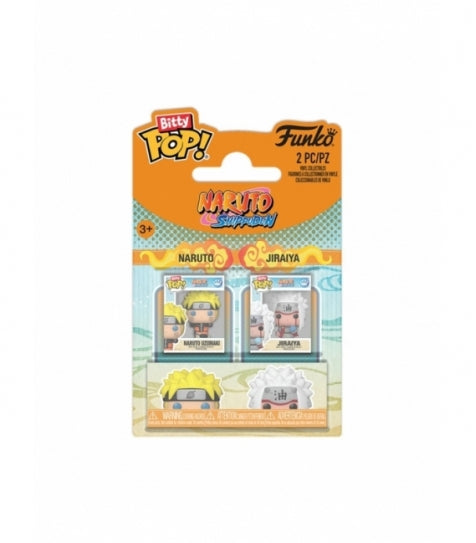 Funko Bitty POP! 2-Pack Naruto & Jiraiya Funko Bitty POP! 2-Pack Naruto & Jiraiya - Zascalo.com