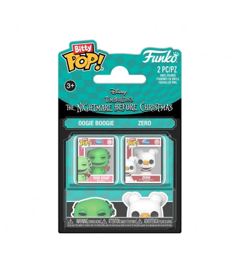 Funko Bitty POP! 2-Pack Oogie Boogie and Zero - Pesadilla antes de Navidad - Disney Funko Bitty POP! 2-Pack Oogie Boogie and Zero - Pesadilla antes de Navidad - Disney