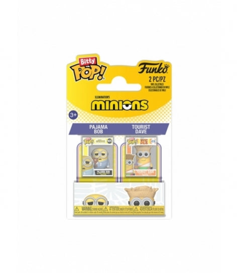 Funko Bitty POP! 2-Pack Pajama Bob & Tourist Dave - Minions Funko Bitty POP! 2-Pack Pajama Bob & Tourist Dave - Minions