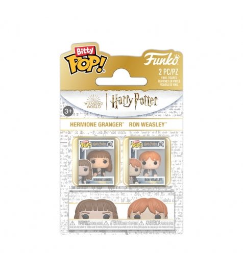 Funko Bitty POP! 2 - Pack Ron and Hermione - Harry Potter Funko Bitty POP! 2 - Pack Ron and Hermione - Harry Potter - Zascalo.com
