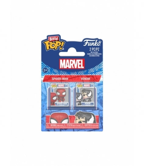 Funko Bitty POP! 2-Pack Spider-Man and Venom - Marvel Funko Bitty POP! 2-Pack Spider-Man and Venom - Marvel