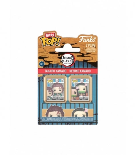 Funko Bitty POP! 2-Pack Tanjiro Kamado & Nezuko Kamado - Kimetsu no Yaiba Funko Bitty POP! 2-Pack Tanjiro Kamado & Nezuko Kamado - Kimetsu no Yaiba