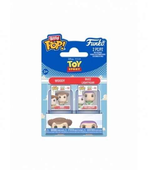 Funko Bitty POP! 2-Pack Woody & Buzz Lightyear - Toy Story Funko Bitty POP! 2-Pack Woody & Buzz Lightyear - Toy Story