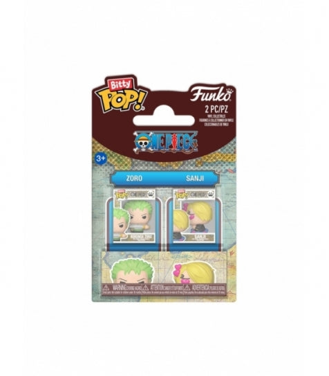 Funko Bitty POP! 2-Pack Zoro & Sanji - One Piece Funko Bitty POP! 2-Pack Zoro & Sanji - One Piece