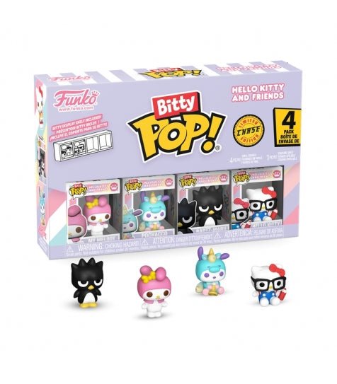 Funko Bitty POP! 4 - Pack Hello Kitty and Friends Series 4 - Sanrio Funko Bitty POP! 4 - Pack Hello Kitty and Friends Series 4 - Sanrio - Zascalo.com