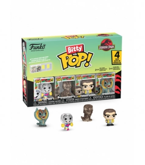 Funko Bitty POP! 4-Pack Jurassic Park Series 3 Funko Bitty POP! 4-Pack Jurassic Park Series 3
