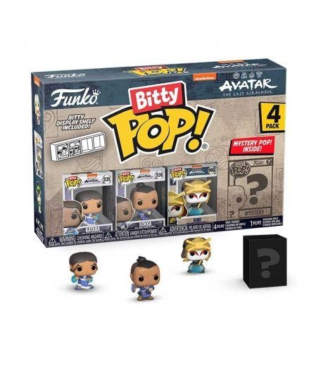 Funko Bitty Pop! 4 - Pack Katara - Avatar: The Last Airbender Funko Bitty Pop! 4 - Pack Katara - Avatar: The Last Airbender - Zascalo.com