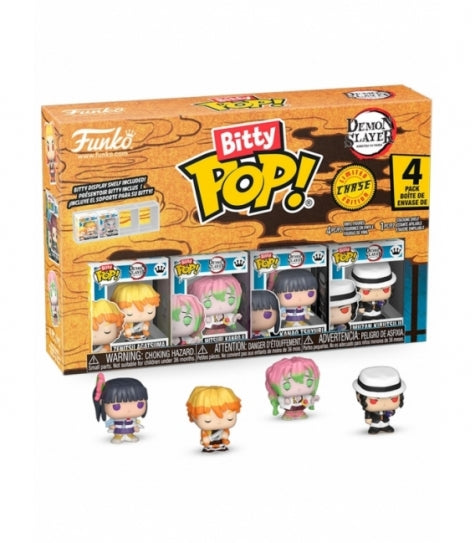 Funko Bitty POP! 4-Pack Pack Series 1 Demon Slayer - Kimetsu no Yaiba Funko Bitty POP! 4-Pack Pack Series 1 Demon Slayer - Kimetsu no Yaiba - Zascalo.com