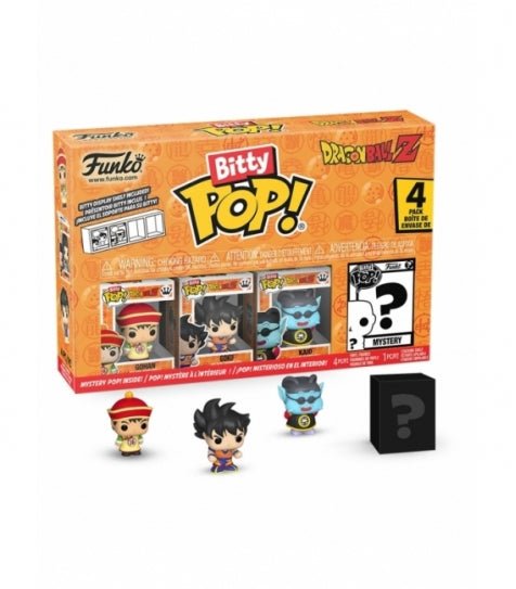 Funko Bitty POP! 4 - Pack Pack Series 1 - Dragon Ball Funko Bitty POP! 4 - Pack Pack Series 1 - Dragon Ball - Zascalo.com