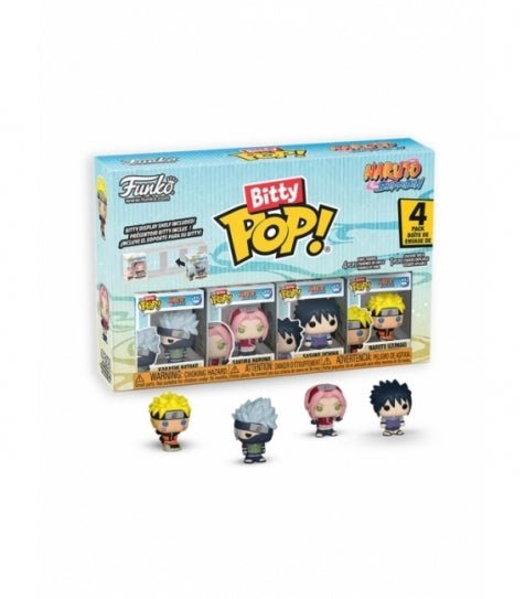 Funko Bitty POP! 4 - Pack Pack Series 1 - Naruto Funko Bitty POP! 4 - Pack Pack Series 1 - Naruto - Zascalo.com