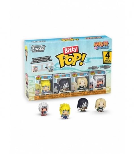 Funko Bitty POP! 4 - Pack Pack Series 2 - Naruto Funko Bitty POP! 4 - Pack Pack Series 2 - Naruto - Zascalo.com