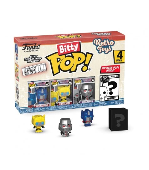 Funko Bitty POP 4 - Pack Pack Series 2 - Retro Toys Funko Bitty POP 4 - Pack Pack Series 2 - Retro Toys - Zascalo.com