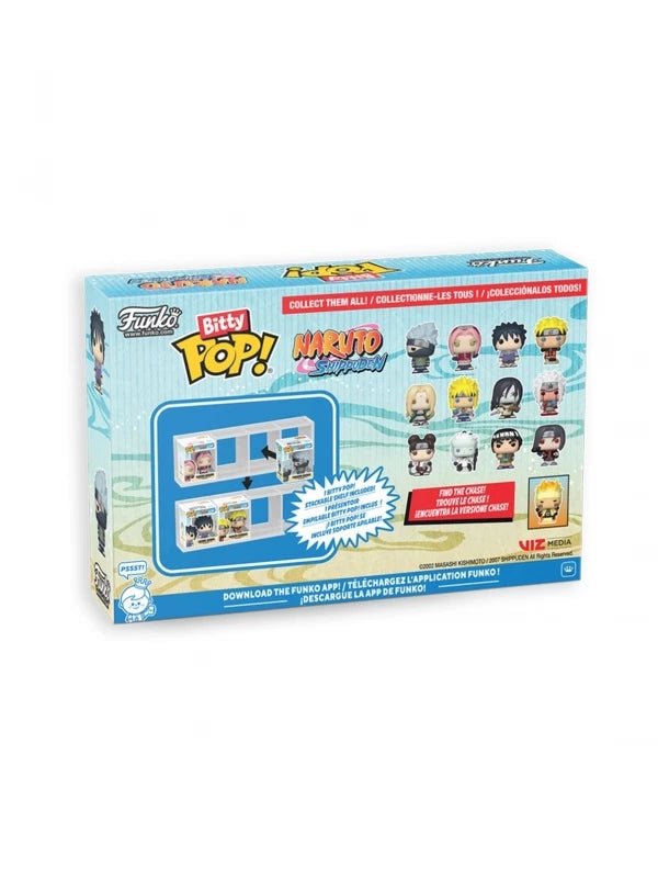 Funko Bitty POP! 4 - Pack Pack Series 3 - Naruto - Zascalo.com