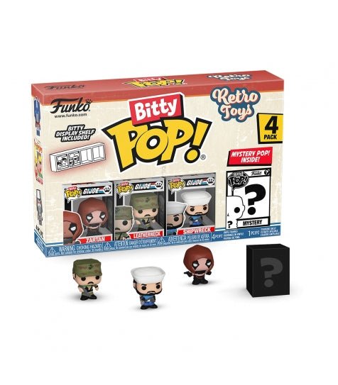 Funko Bitty POP 4 - Pack Pack Series 3 - Retro Toys Funko Bitty POP 4 - Pack Pack Series 3 - Retro Toys - Zascalo.com