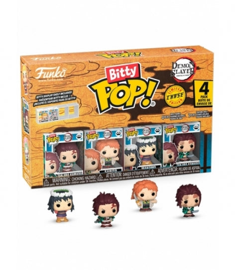 Funko Bitty POP! 4-Pack Pack Series 4 Demon Slayer - Kimetsu no Yaiba Funko Bitty POP! 4-Pack Pack Series 4 Demon Slayer - Kimetsu no Yaiba - Zascalo.com
