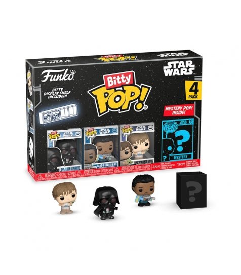 Funko Bitty POP 4 - Pack Pack Series 4 - Star Wars Funko Bitty POP 4 - Pack Pack Series 4 - Star Wars - Zascalo.com