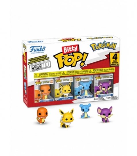 Funko Bitty POP! 4 - Pack Pokémon Series 2 - Pokémon Funko Bitty POP! 4 - Pack Pokémon Series 2 - Pokémon - Zascalo.com