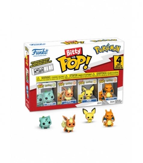Funko Bitty POP! 4 - Pack Pokémon Series 3 - Pokémon Funko Bitty POP! 4 - Pack Pokémon Series 3 - Pokémon - Zascalo.com