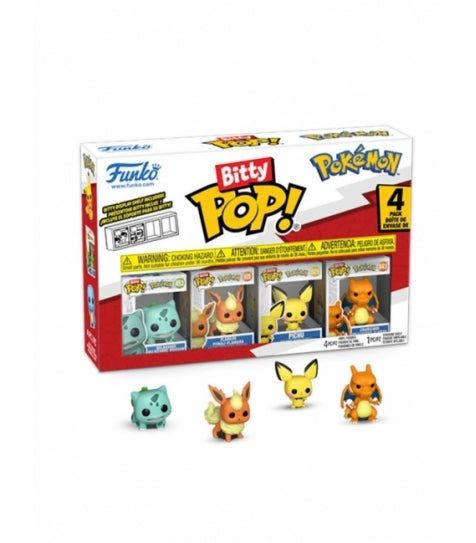 Funko Bitty POP! 4-Pack Pokémon Series 3 - Pokémon Funko Bitty POP! 4-Pack Pokémon Series 3 - Pokémon