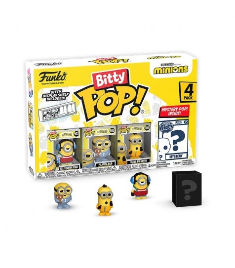 Funko Bitty POP! 4 - Pack Roller Skating Stuart - Minions Funko Bitty POP! 4 - Pack Roller Skating Stuart - Minions - Zascalo.com