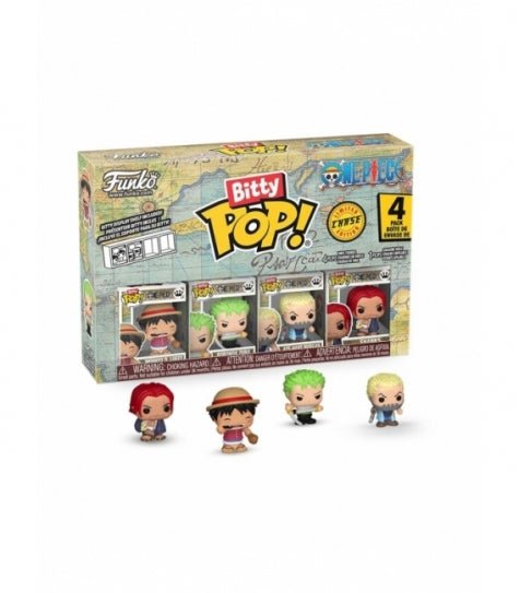 Funko Bitty POP! 4 - Pack Series 1 - One Piece Funko Bitty POP! 4 - Pack Series 1 - One Piece - Zascalo.com