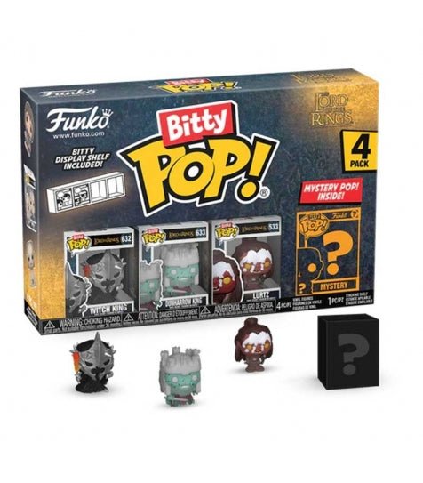 Funko Bitty POP! 4 - Pack Series 4 - El Señor de los Anillos Funko Bitty POP! 4 - Pack Series 4 - El Señor de los Anillos - Zascalo.com