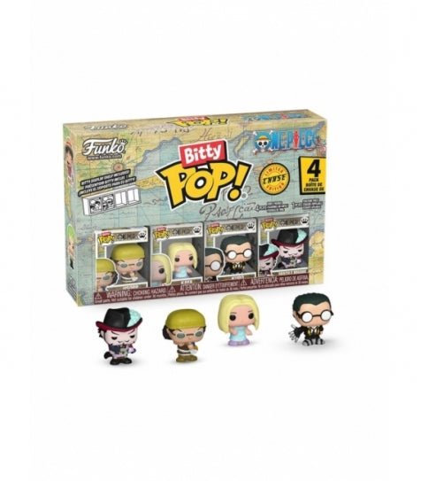Funko Bitty POP! 4 - Pack Series 4 - One Piece Funko Bitty POP! 4 - Pack Series 4 - One Piece - Zascalo.com