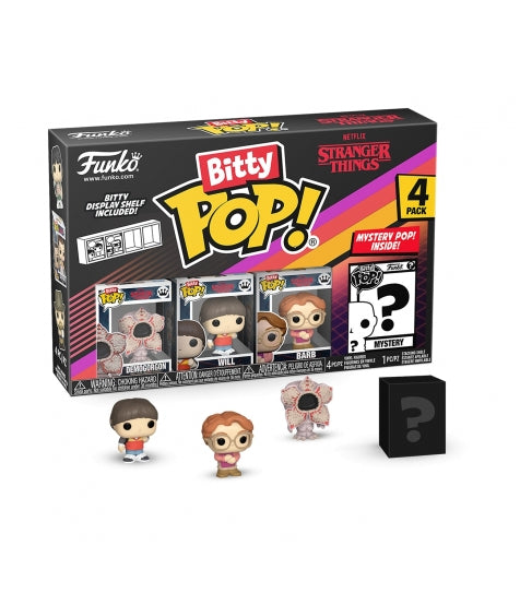 Funko Bitty POP 4-Pack Stranger Things 4-Pack Series 1 - Stranger Things Funko Bitty POP 4-Pack Stranger Things 4-Pack Series 1 - Stranger Things - Zascalo.com