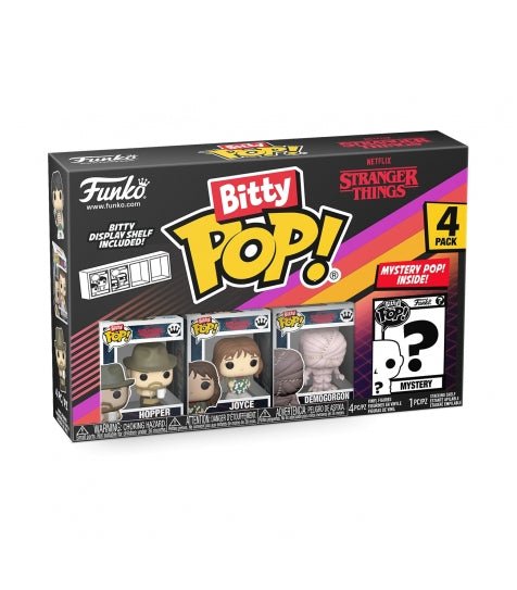 Funko Bitty POP 4 - Pack Stranger Things 4 - Pack Series 4 - Stranger Things Funko Bitty POP 4 - Pack Stranger Things 4 - Pack Series 4 - Stranger Things - Zascalo.com