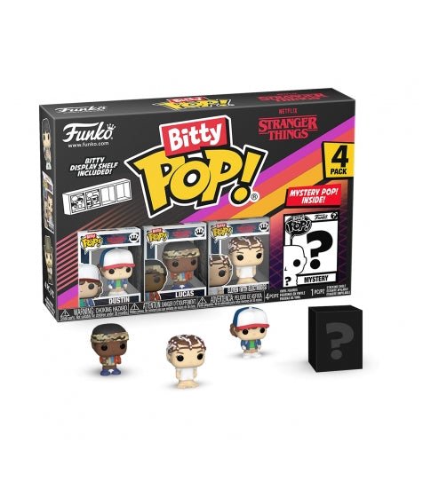 Funko Bitty POP! 4 - Pack Stranger Things Series 2 Funko Bitty POP! 4 - Pack Stranger Things Series 2 - Zascalo.com