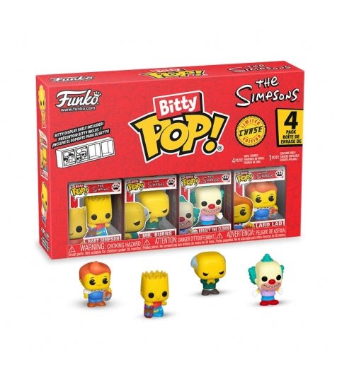 Funko Bitty POP! 4 - Pack The Simpsons Series 1 - The Simpsons Funko Bitty POP! 4 - Pack The Simpsons Series 1 - The Simpsons - Zascalo.com