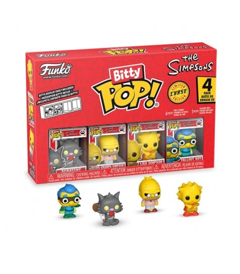 Funko Bitty POP! 4 - Pack The Simpsons Series 4 - The Simpsons Funko Bitty POP! 4 - Pack The Simpsons Series 4 - The Simpsons - Zascalo.com