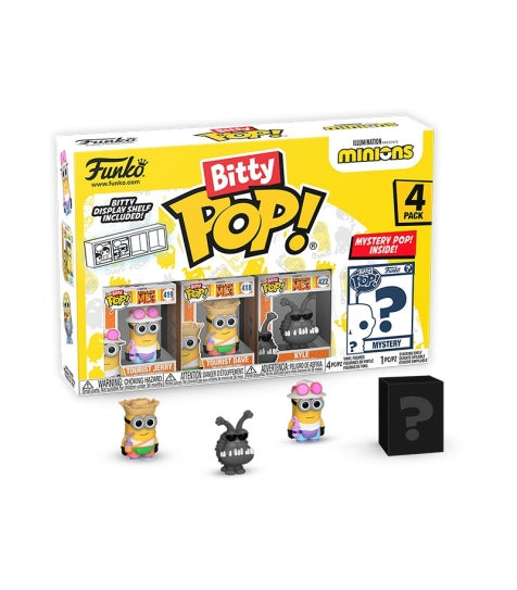 Funko Bitty POP! 4-Pack Tourist Jerry - Minions Funko Bitty POP! 4-Pack Tourist Jerry - Minions