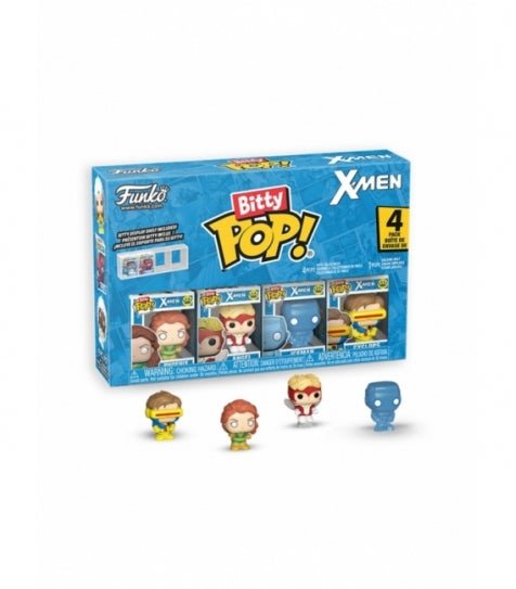 Funko Bitty POP! 4 - Pack X - Men 4 - Pack Series 2 - Marvel Funko Bitty POP! 4 - Pack X - Men 4 - Pack Series 2 - Marvel - Zascalo.com