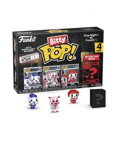 Funko Bitty POP Ballora 4PK - Five Night at Freddy's Funko Bitty POP Ballora 4PK - Five Night at Freddy's - Zascalo.com