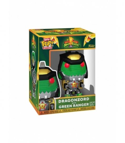 Funko Bitty POP! Bots Dragonzord with Green Ranger - Power Rangers Funko Bitty POP! Bots Dragonzord with Green Ranger - Power Rangers - Zascalo.com