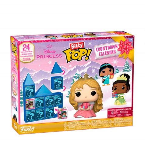 Funko Bitty POP! Countdown Calendar Princess - Disney Funko Bitty POP! Countdown Calendar Princess - Disney - Zascalo.com