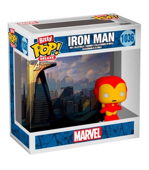 Funko Bitty POP! Deluxe Iron Man (AvengerTower) - Marvel Funko Bitty POP! Deluxe Iron Man (AvengerTower) - Marvel - Zascalo.com