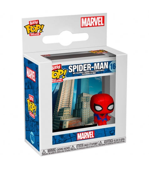 Funko Bitty POP! Deluxe Spider-Man (Cityscape) - Marvel Funko Bitty POP! Deluxe Spider-Man (Cityscape) - Marvel Zascalo.com