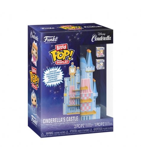 Funko Bitty POP! Display Cinderella's Castle - Disney Funko Bitty POP! Display Cinderella's Castle - Disney - Zascalo.com